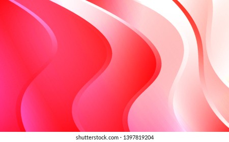 Creative Wavy Background. For Design Flyer, Banner, Landing Page. Colorful Vector Illustration.