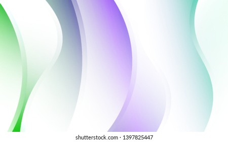 Creative Wavy Background. For Design Flyer, Banner, Landing Page. Colorful Vector Illustration.