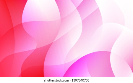 Creative Wavy Background. For Design Flyer, Banner, Landing Page. Colorful Vector Illustration.
