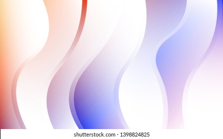 Creative Wavy Background. For Design Flyer, Banner, Landing Page. Colorful Vector Illustration.