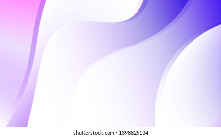 Creative Wavy Background. For Design Flyer, Banner, Landing Page. Colorful Vector Illustration.