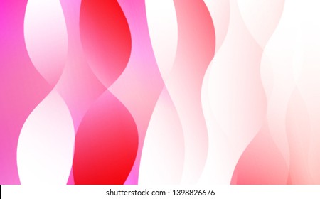 Creative Wavy Background. For Design Flyer, Banner, Landing Page. Colorful Vector Illustration.