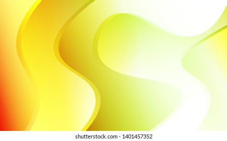 Creative Wavy Background. For Design Flyer, Banner, Landing Page. Colorful Vector Illustration.