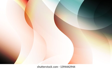 Creative Wavy Background. For Template Cell Phone Backgrounds. Colorful Vector Illustration