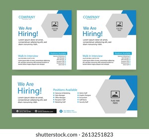Creative We are hiring join to the team. Hiring recruitment vector creative design and social media post template Creative hiring poster. hiring social media post design.	