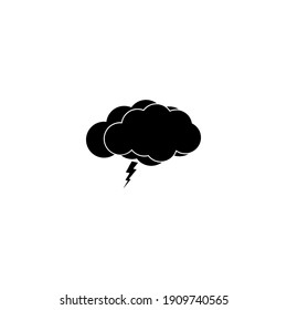 creative weather icon black vector 