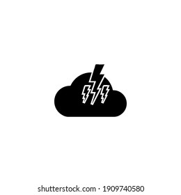 creative weather icon black vector 