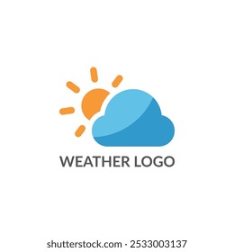 Creative Weather Logo Designs: Modern Cloud-Themed Logos for a Fresh and Unique Weather Branding
