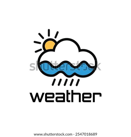 Creative Weather Logo Vector. eps