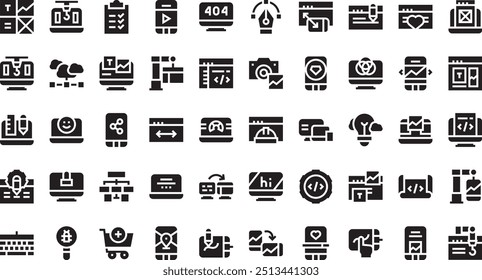 Creative web icons High-Quality Vector Icons Collection with Editable Stroke. Ideal for Professional and Creative Projects.