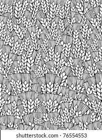 Creative wheat background