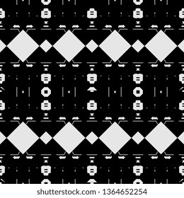 creative white black Seamless art deco abstract Texture for certificate or diploma, currency and money design. Single-leaf woodcut and printmaking