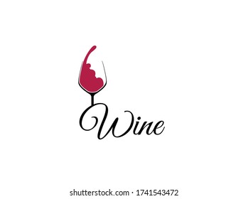 Creative Wine Logo Template New Stock Vector (Royalty Free) 1741543472 ...