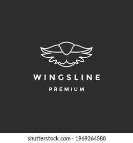 Creative Wing Concept Logo Design Pattern
