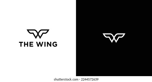 Creative Wings Concept Logo Design Template
