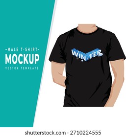 design criativo de camiseta de inverno