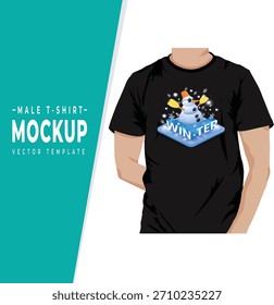 kreatives Winter T-Shirt Design