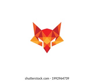 Creative Wolf illustration Logo Design