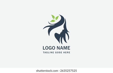 Creative woman logo vector monograms