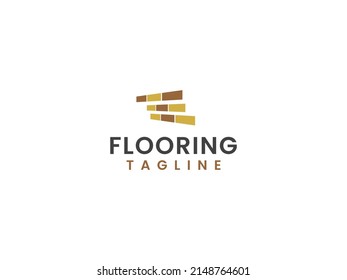 Plantilla de logotipo de parqué creativo