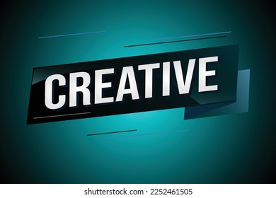 creative word concept vector illustration with lines 3d style for social media landing page, template, ui, web, mobile app, poster, banner, flyer, background, gift card, coupon, label, wallpaper