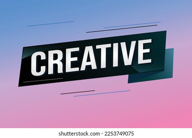 creative word concept vector illustration with lines 3d style for social media landing page, template, ui, web, mobile app, poster, banner, flyer, background, gift card, coupon, label, wallpaper