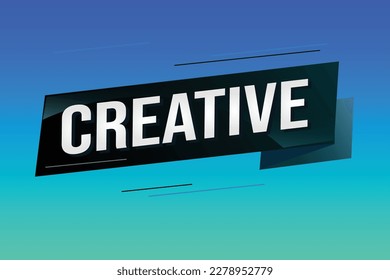 creative word concept vector illustration with lines 3d style for social media landing page, template, ui, web, mobile app, poster, banner, flyer, background, gift card, coupon, label, wallpaper