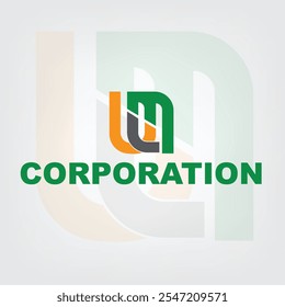 Creative wordmark logo for a corpotation