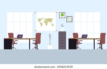 Lugar de trabajo creativo moderno para ilustración de trabajo