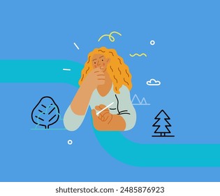 Espacio de trabajo Video Vector creativo: