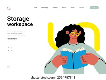 Creative Workspace: Video Conference, modern flat vector concept illustration of person engaging in virtual business meeting Connectivity, collaboration, digital interaction, remote work, productivity