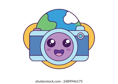 Creative World Photography Day vector illustration, cartoon, clipart, and line art design