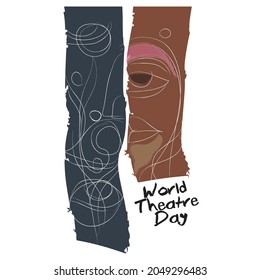 a creative for world theatre day banner