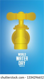 Creative World Water Day Greeting  