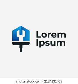 Ideas creativas de diseño de logotipos para casas y limpiaparabrisas
