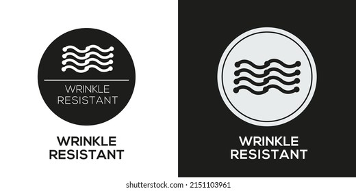 Creative (Wrinkle resistant) Icon, Vector sign. - Shutterstock ID 2151103961