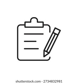 Creative Writing Icon, Education Writing Icon vector illustration for web and app..eps
