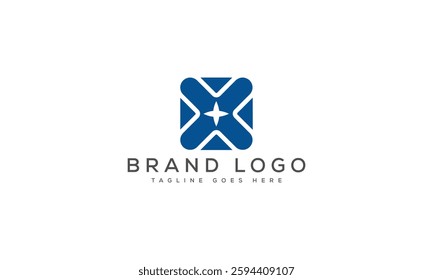 Creative X logo for Branding  and Startups.