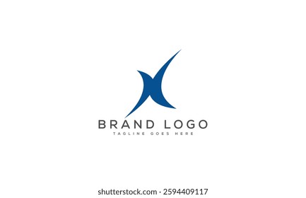 Creative X logo for Branding  and Startups.