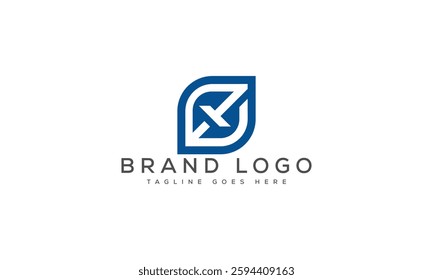 Creative X logo for Branding  and Startups.