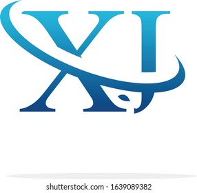 Creative XJ logo icon design