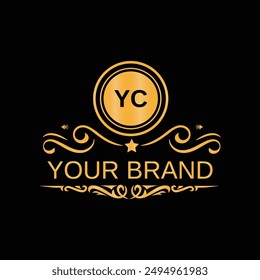 Creative YC square logo design for your business