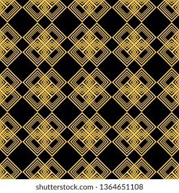 creative yellow art deco abstract background shape patterns
