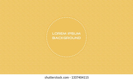 Creative yellow background with white lines. Trendy dynamic texture. Stripes shapes geometric composition.