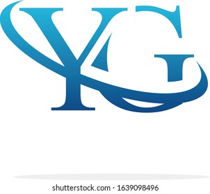 Creative YG logo icon design