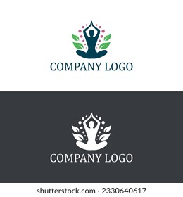 Design-Tamtam für kreatives Yoga-Logo