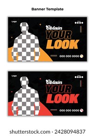 Creative YouTube thumbnail or web banner design templates.