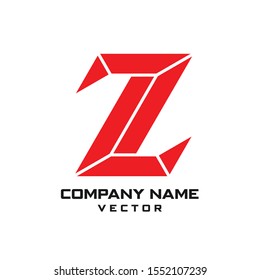 Creative Z Letter Logo Design Vector