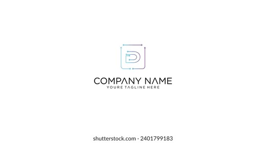 Creative of A to Z letter logo designs with modern technology concepts | premium vector