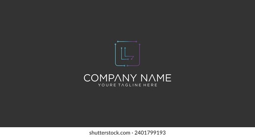 Creative of A to Z letter logo designs with modern technology concepts | premium vector